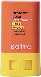 Protetor Solar em Bastão FPS60 Sallve 15g