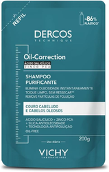 Vichy Dercos Refil Shampoo Oil Correction 200G