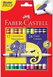 Canetinha Hidrográfica Bicolor, Faber-C...