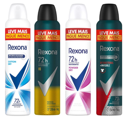 Rexona Antitranspirante Aerossol Antibacterial e