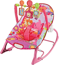 Cadeira de Descanso Musical FunTime New 18kgs Rosa-Maxi Baby