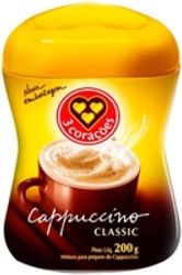 Cappuccino 3Corações Classic - 200g