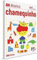 Chamequinho Papel A4, 75 g, 100 Folhas,...