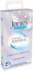 Preservativo Camisinha Jontex Sensação Invisível - 4 unidades, Jontex