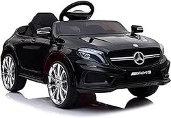 Veículo Elétrico Mercedez Bens Preto,