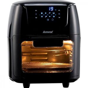 fritadeira-eletrica-sem-oleoair-fryer-amvox-arf-1222-oven-preta - Imagem