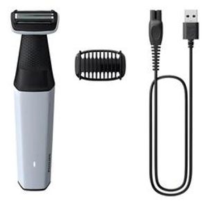 barbeador-corporal-philips-bodygroom-bg300701-white-usb-shower - Imagem