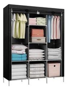 guarda-roupa-dobravel-organizador-portatil-armario-grande-cor-cinza-kontuz-home - Imagem