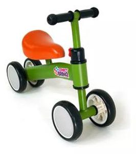 bicicleta-de-equilibrio-sem-pedal-4-rodas-mega-compras-cor-menta-verde-conect-brinq-mc938 - Imagem