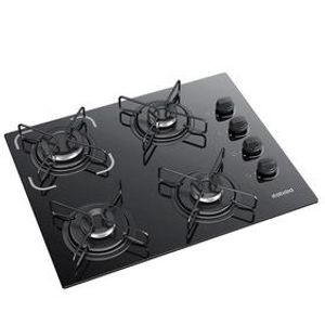 cooktop-4-bocas-itatiaia-essencial-preto-bivolt - Imagem