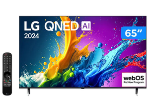 smart-tv-65-4k-qned-lg-65qned80tsa-webos-24-processador-5-ger7-wi-fi-bluetooth-com-alexa-e-chromecast-3-hdmi-2-usb - Imagem