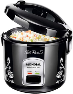 panela-de-arroz-fast-rice-5-premium-mondial-preto-400w-220v-npe-08-5x - Imagem