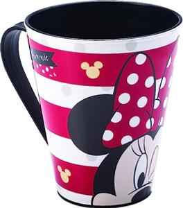 plasutil-minnie-caneca-de-plastico-vermelho-360-ml - Imagem